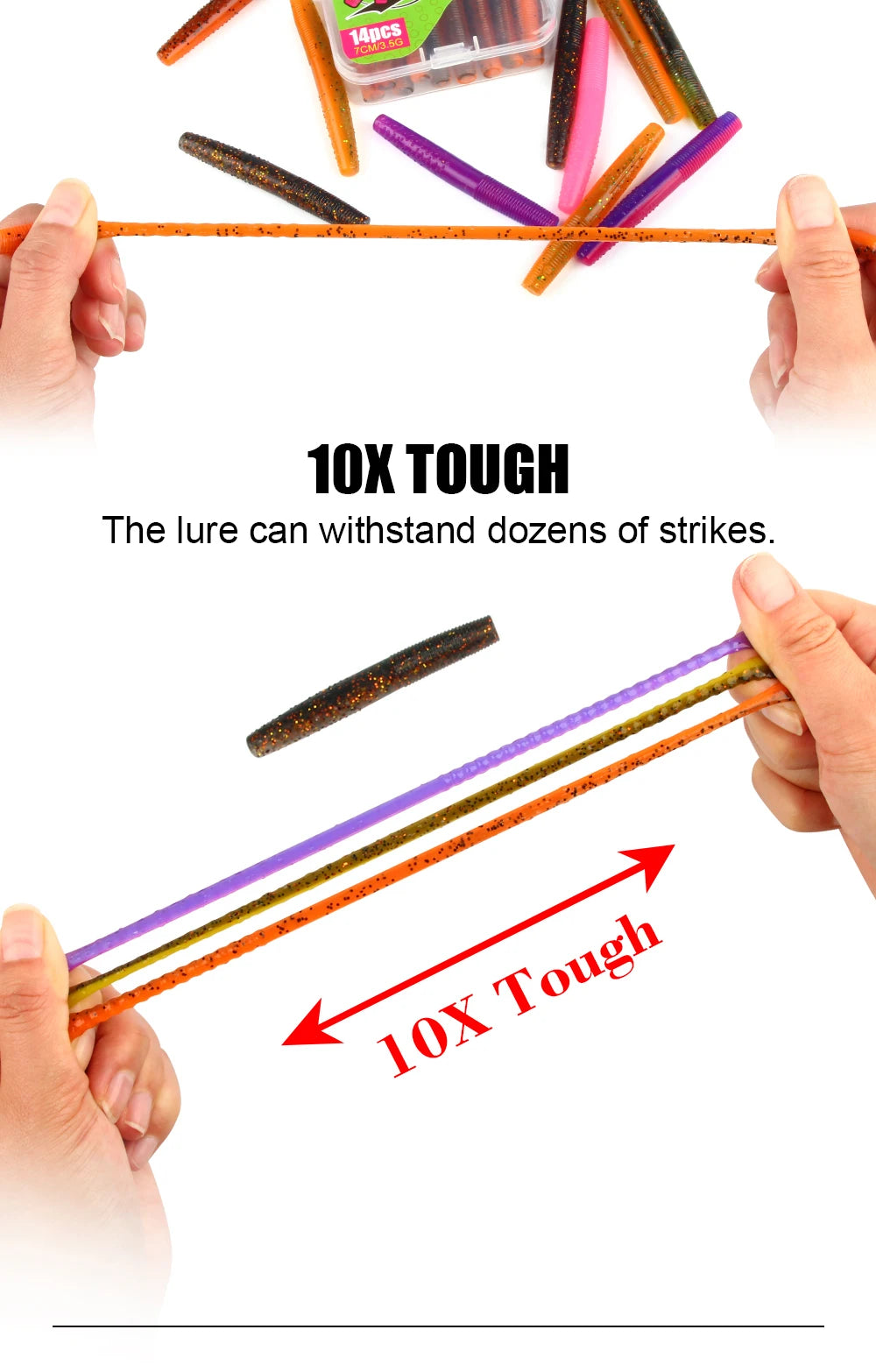 Mồi Câu Mềm Hoa Hồng 70mm - Thu Hút Cá Hiệu Quả