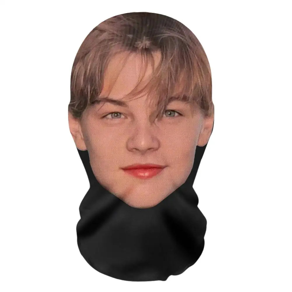 3D Realistic Face Masks Mascaras Realistic Mask Cosplay Prop Funny Mesh Mask Full Face Headwear Party Halloween Masks New