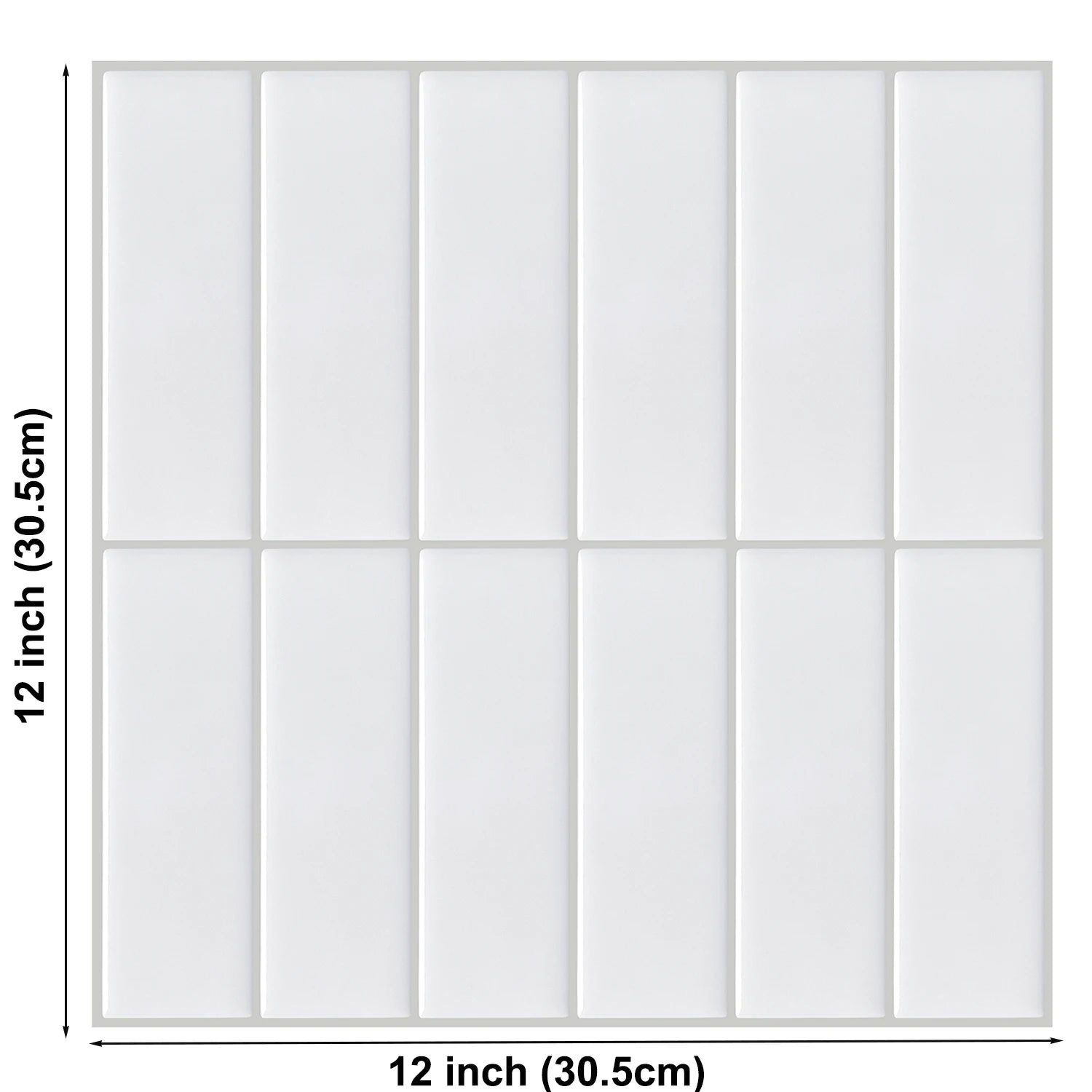 Peel and Stick Tiles Vinyl Wallpaper Self Adhesive Waterproof Wall Stickers for Home Decoration