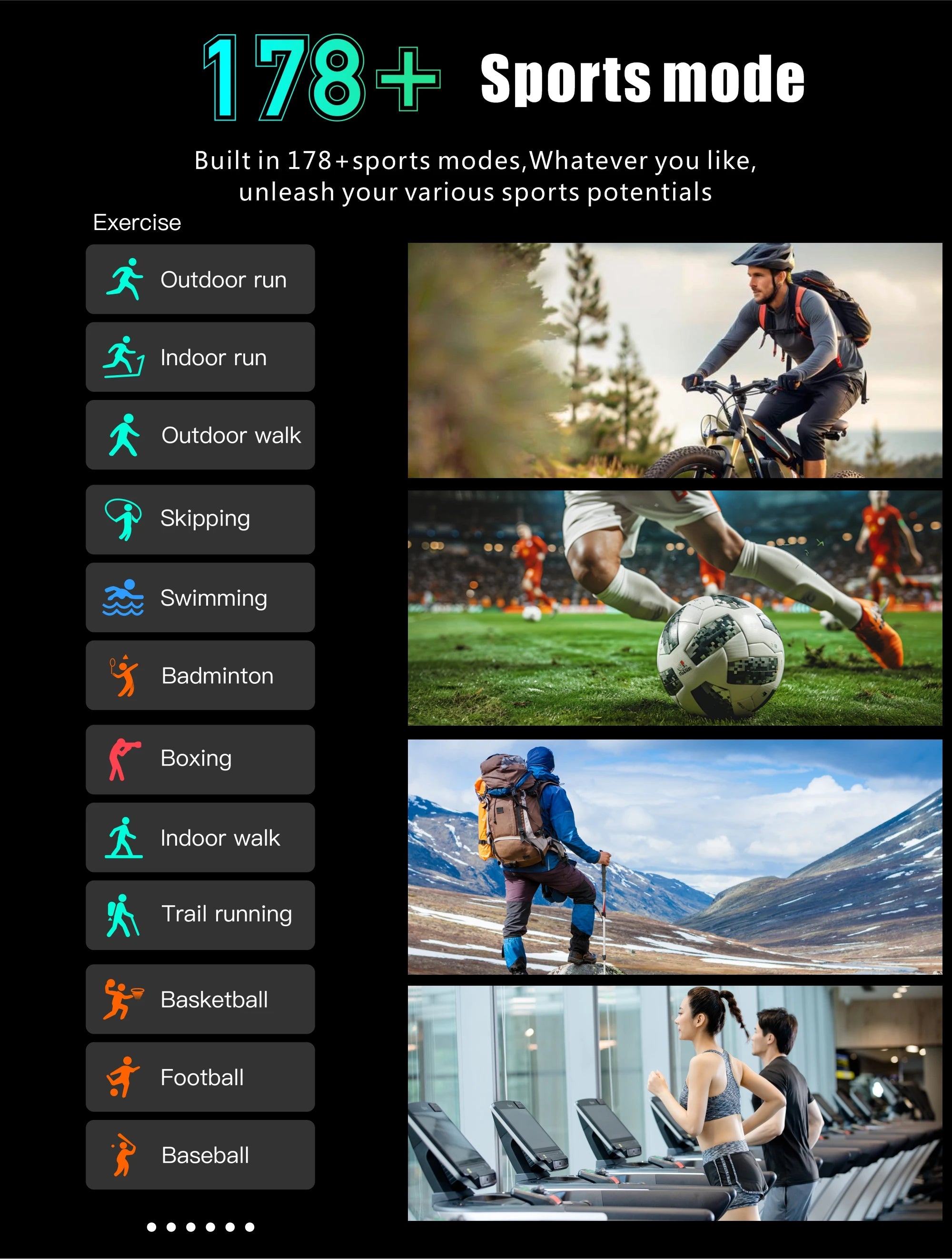 Multi-function AMOLED IP67 Smart Watch for Men and Women