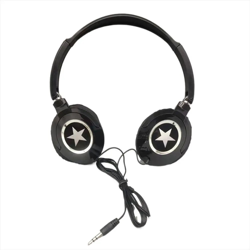 HiFi bass over-ear headphones, stereo, flexible
