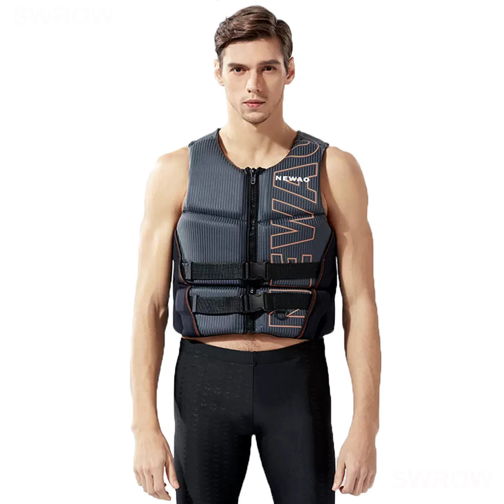 Life Vest for Adults Kayak KiteSurf Jet Ski Life Jacket Motorboats Raft Rescue Swim Drifting Boat Wakeboard Fishing Life Jackets