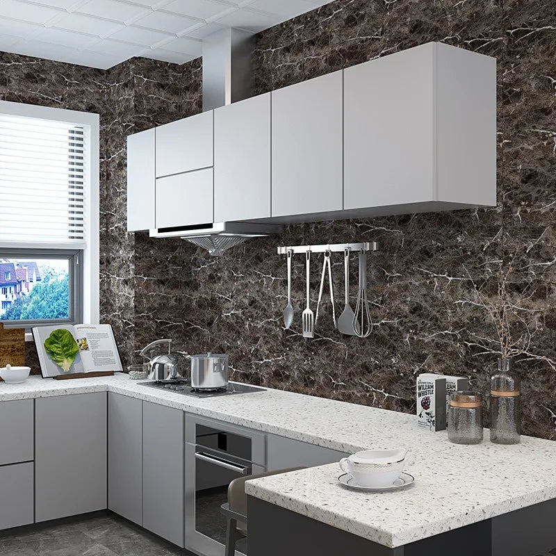 Gạch Dán Sàn Giả Đá Dày Chống Trơn Nước Nhà Bếp