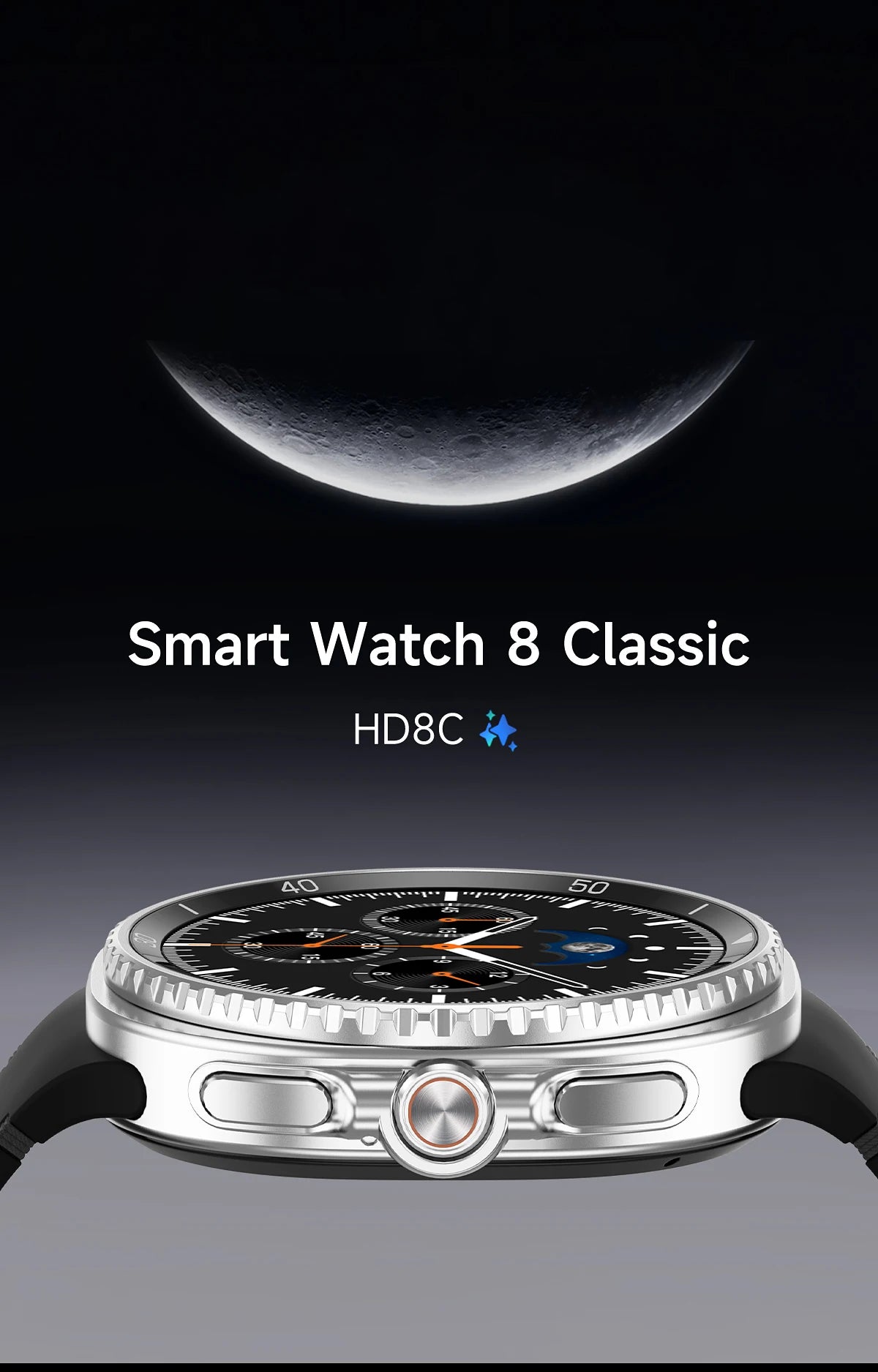 2025 Classic 8 Smartwatch - Luxurious &amp; Durable
