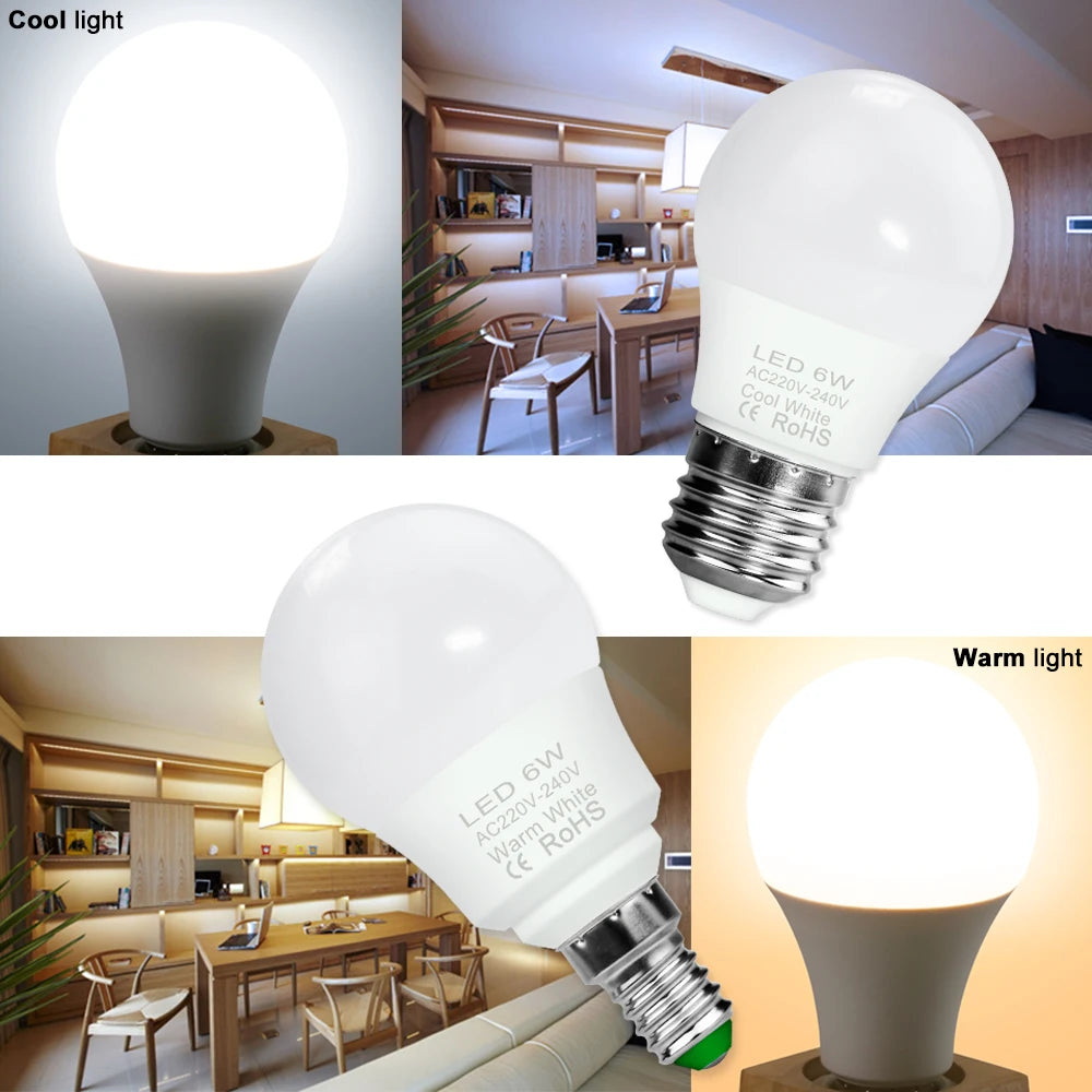 Multi-function LED Bulb E27/E14 3W-20W For Home