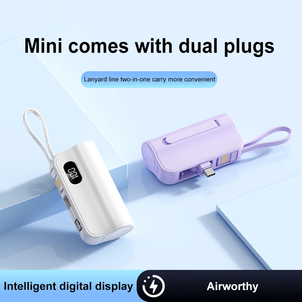 Pin 10000mAh Mini Nhanh Đế USB-C iPhone