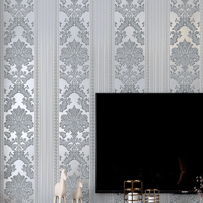 European 3D Wallpaper for Luxury Bedroom &amp; Living Room