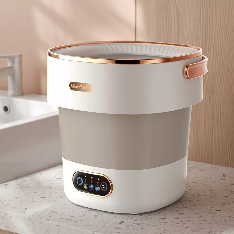 15L Mini Folding Washing Machine for Convenient Travel