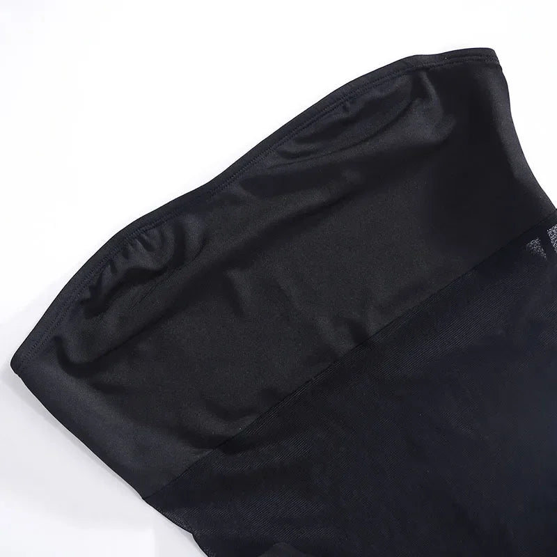 Bodysuit Streetwear Quyến Rũ - Sát Nách & Phối Lưới - Daisan Mart