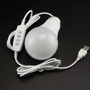 USB LED Bulb Energy Saving, Easy to Carry, Bright Changing