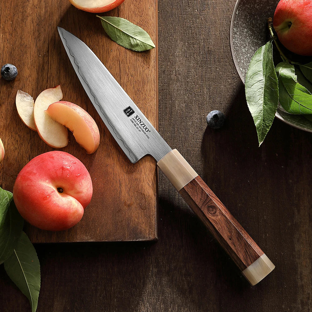 Dao Nhà Bếp XINZUO 5.5 Lưỡi Thép Nhật ZDP189 Cao Cấp