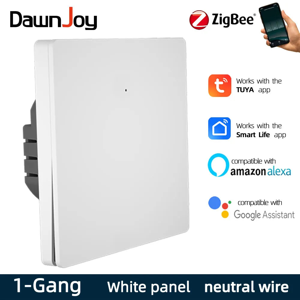 Dawnjoy Zigbee Smart Switch 1/2/3 Gang