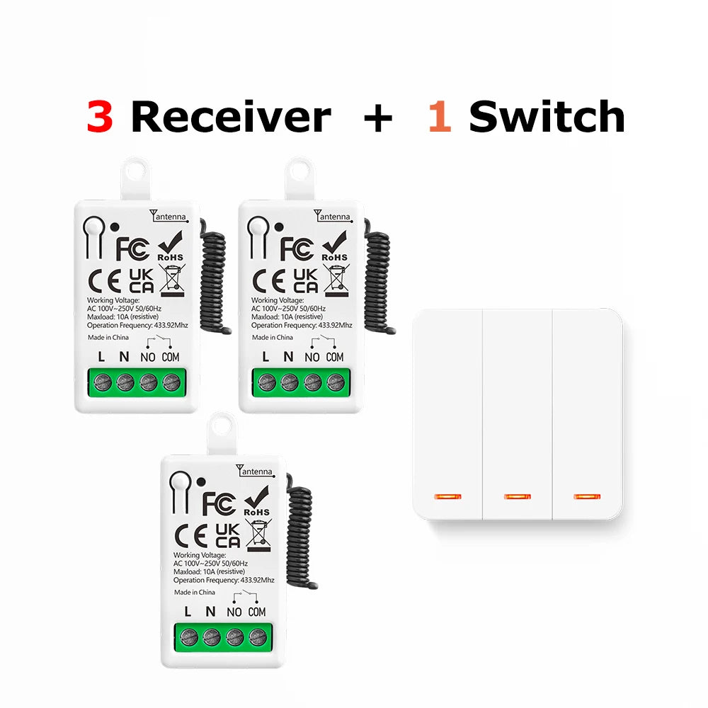 Smart Switch 433MHz Remote Control