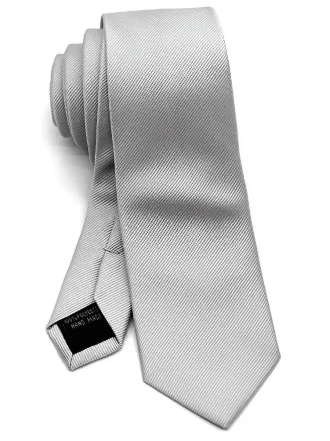 6公分窄款男士領帶，適合優雅的派對和婚禮場合。