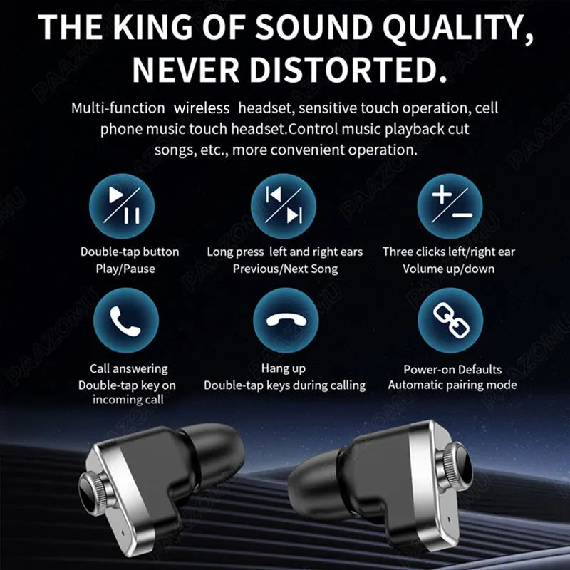 Đồng Hồ Thông Minh 2025 Kèm Tai Nghe TWS Chống Nước