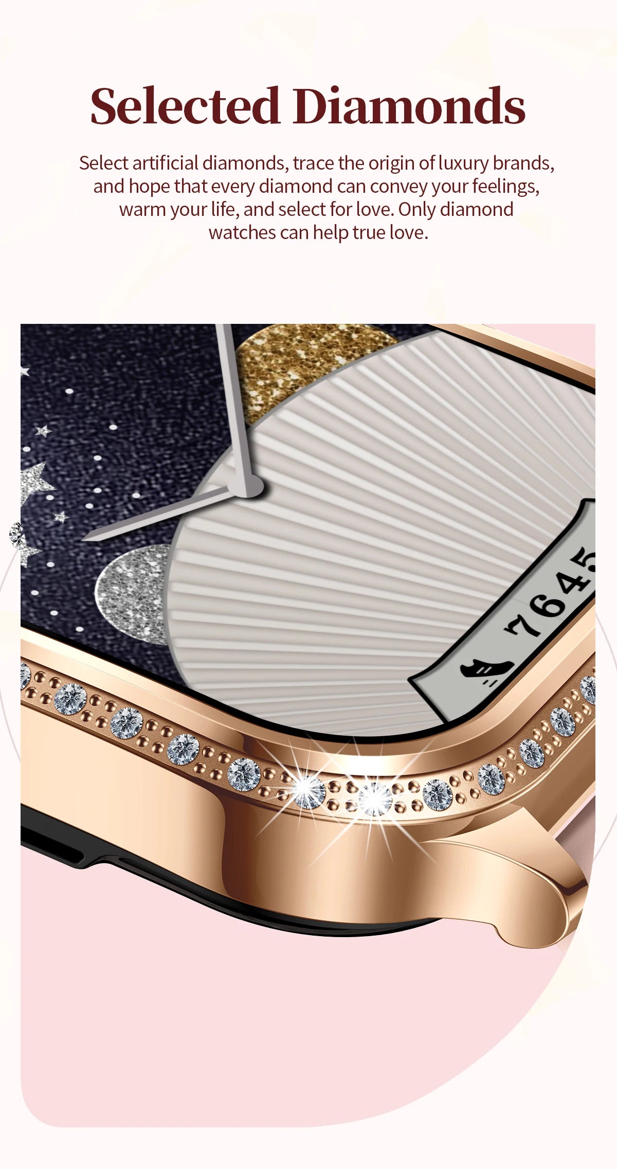 Đồng Hồ Thông Minh Nữ 2025 Màn Hình Cong Thời Trang