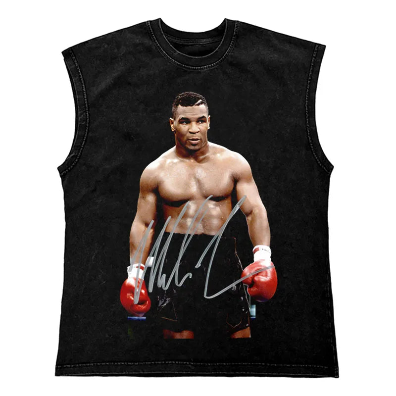 Men's Hip Hop T-Shirt with Unique Boxing Print 270Gym