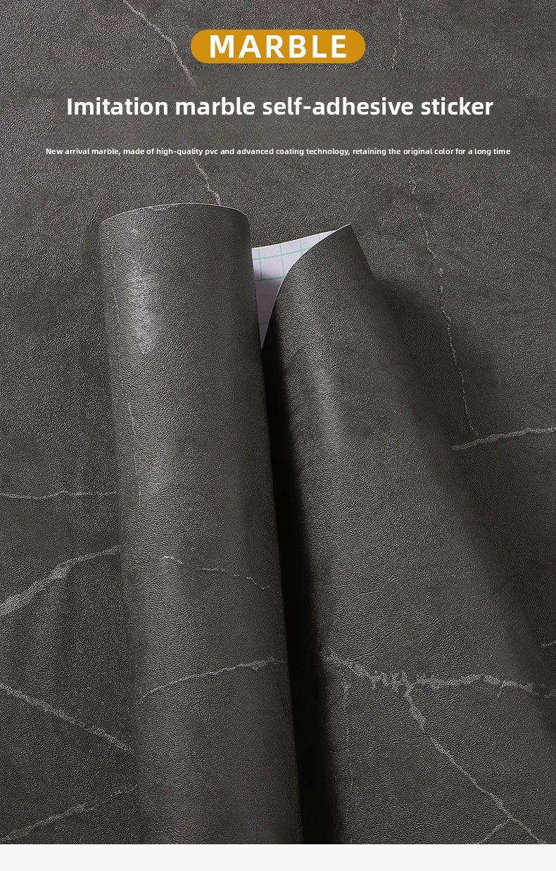 Decal Đá Cẩm Thạch Chống Thấm Dán Tủ Bếp 50cm