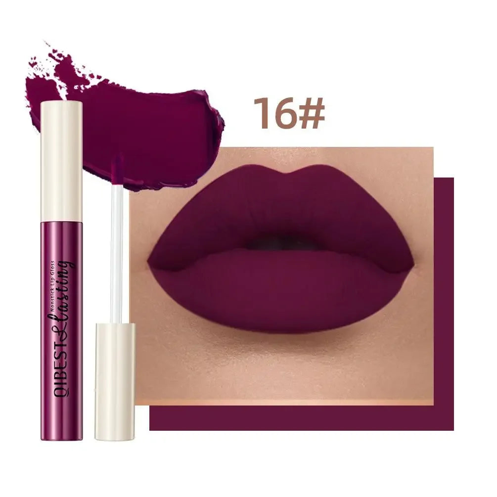 Long-lasting Matte Lipstick 24 Colors - Attractive &amp; Waterproof
