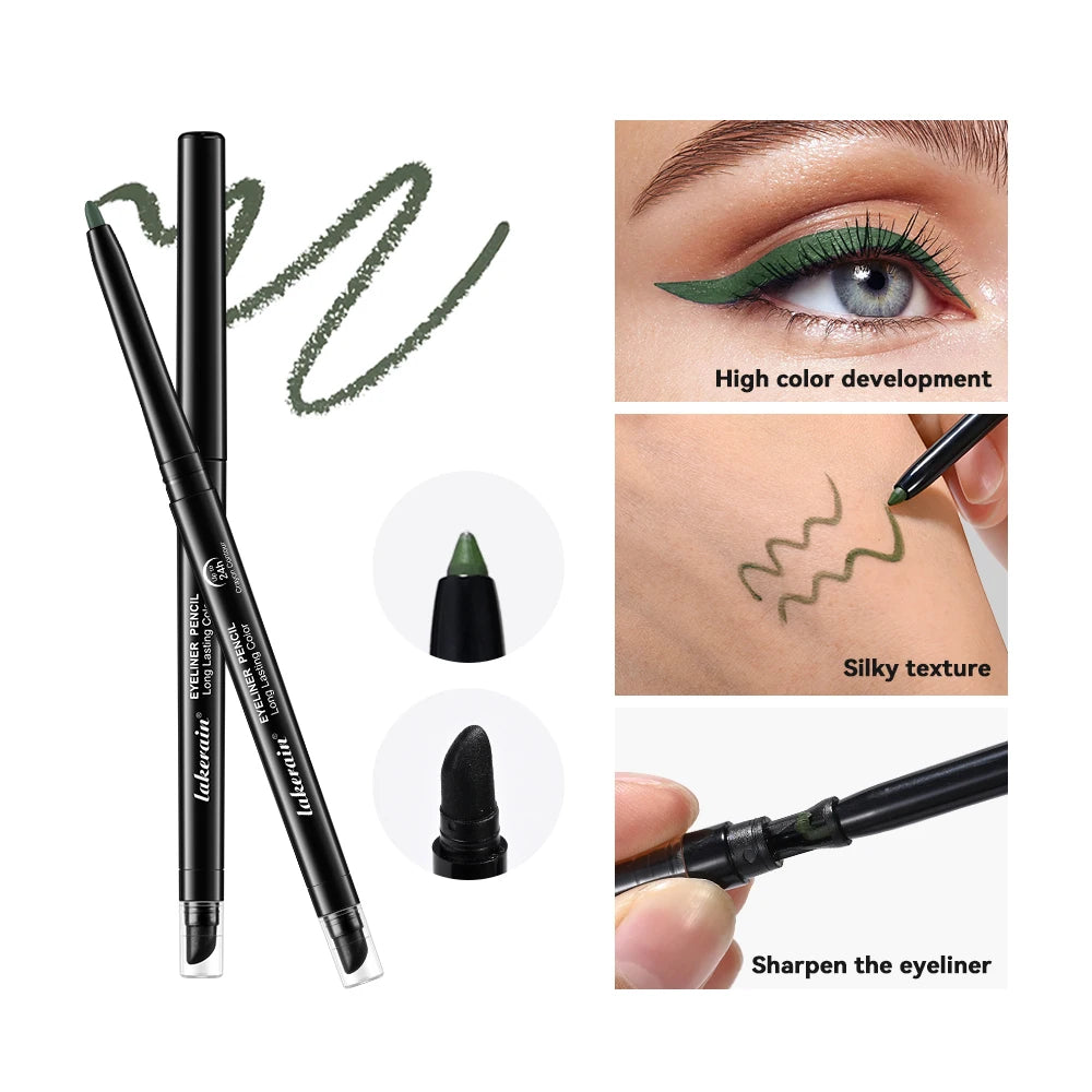 6 Color Waterproof Eyeliner Easy Fashion