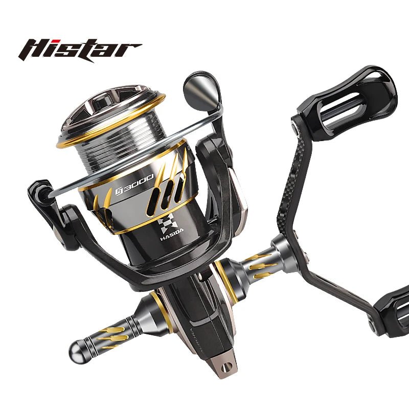 Aurora Long Range Fishing Reel 5.2:1 Drag 4.5kg Carbon 7+1 BB