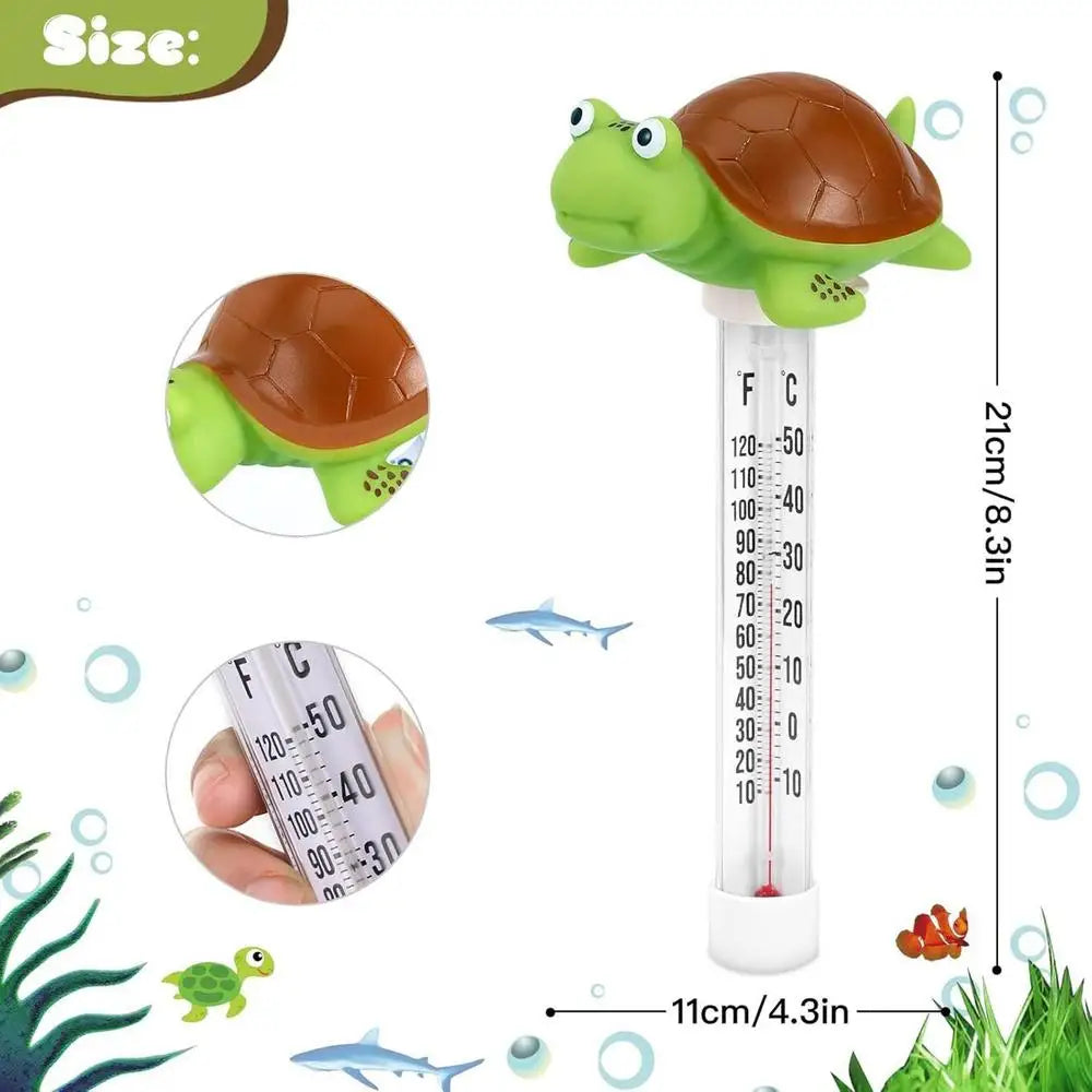 Nhiệt Kế Nước Hình Rùa Đáng Yêu Cho Bể Bơi, Tắm - Daisan Mart