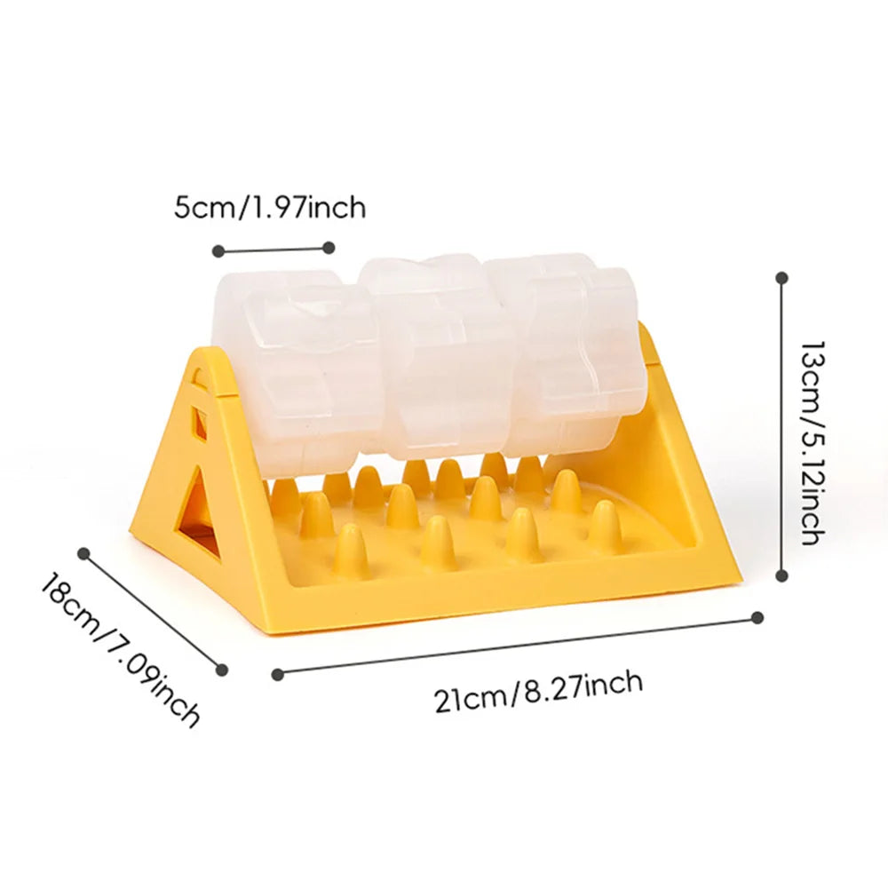 Pet Slow Feeder Roller for Dogs & Cats: Intelligence-Developing Slow Feeding Trainer, New Style Optional Auto Feeder, - Daisan Mart