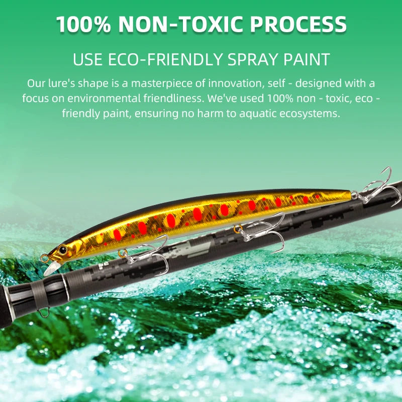 Magic Works 175mm Jerkbait Floating Sea Fishing Lure