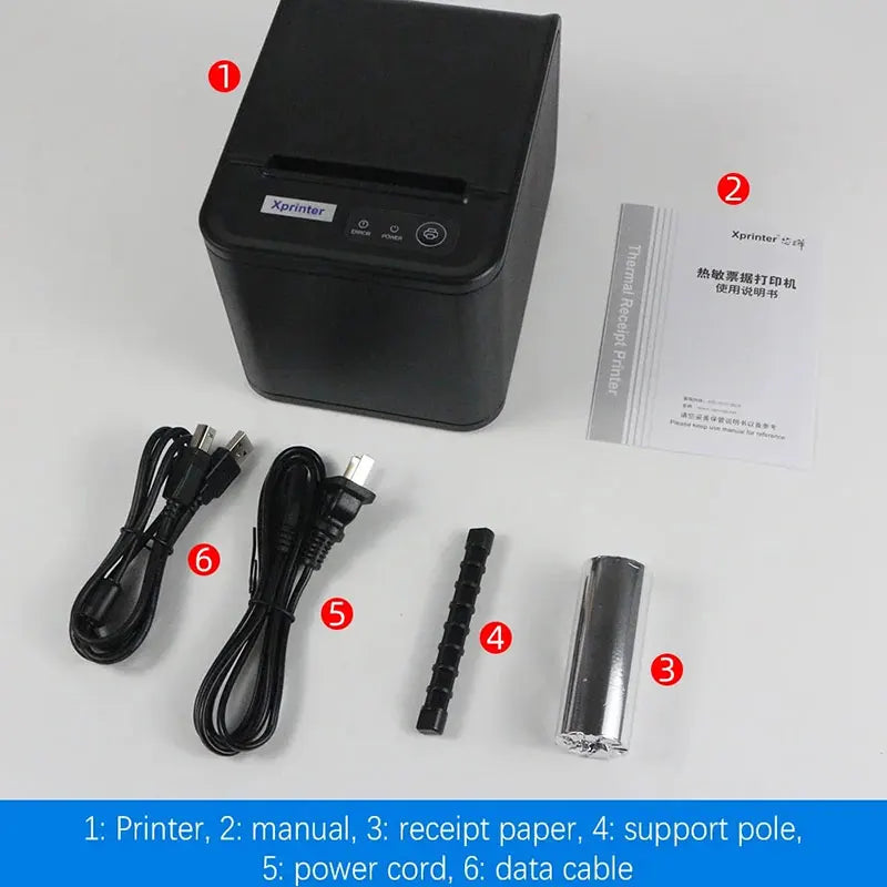 Máy In Hóa Đơn Xprinter 80MM Tự Cắt Cho Siêu Thị - Daisan Mart