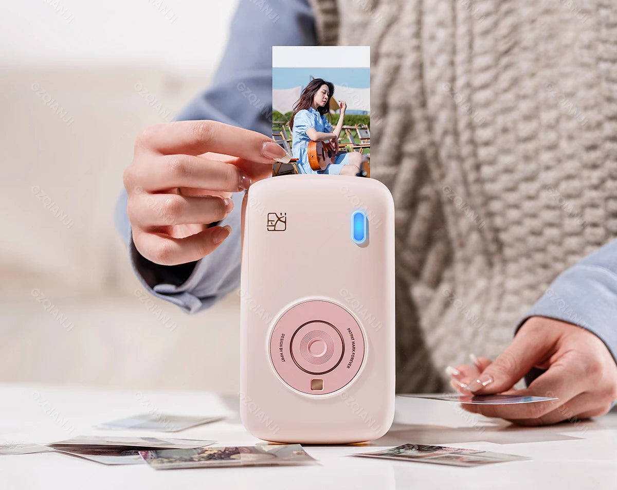 Máy In Ảnh Mini CP2100 Bluetooth 300dpi 2x3 Inch - Daisan Mart