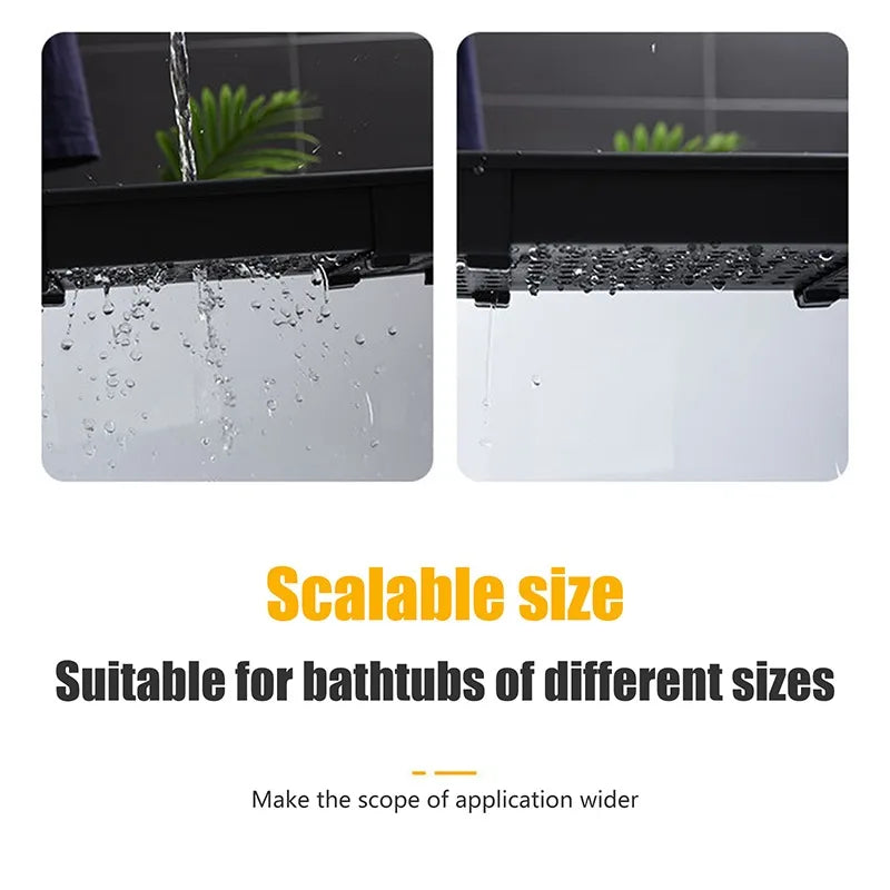 Kệ Đa Năng Bồn Tắm: Giá Xếp Gọn & Khay Lưu Trữ