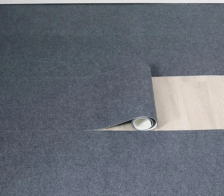 Self-Adhesive Carpet Tiles 30x30cm - Non-Slip Floor Mat for Bedroom/Office, Anti-Skid Rug Home Decor, Removable No Residue