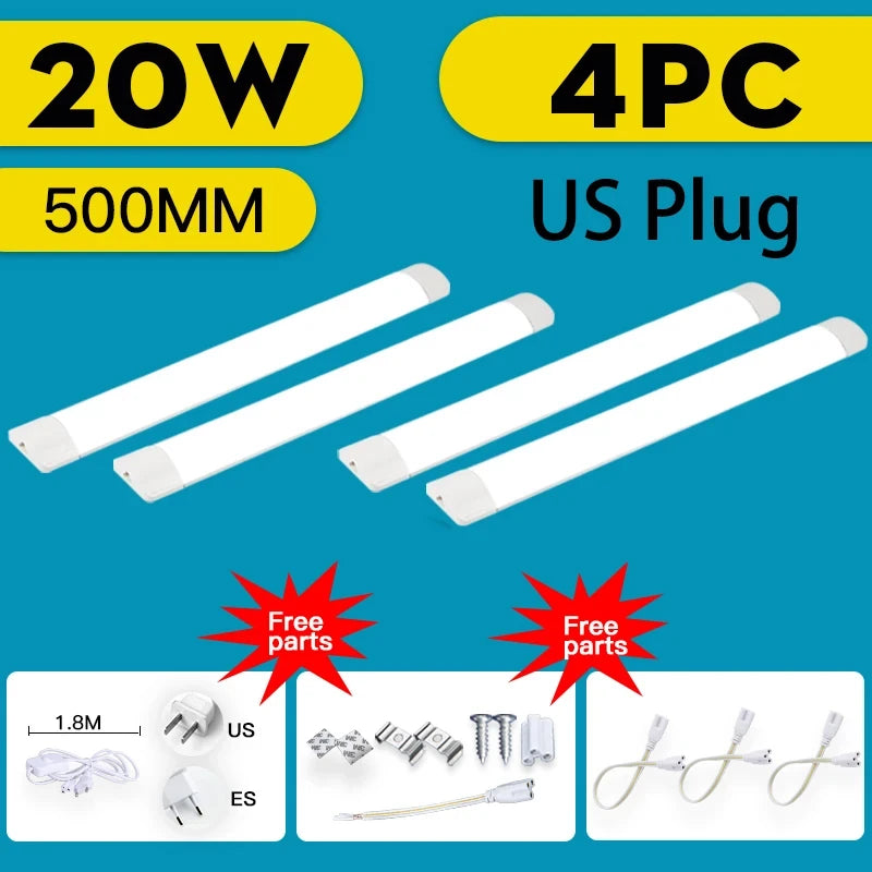 Multi-function LED Tube Light 10W/20W For Kitchen &amp; Bedroom