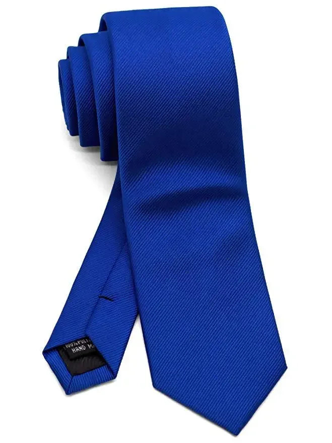 6公分窄款男士領帶，適合優雅的派對和婚禮場合。