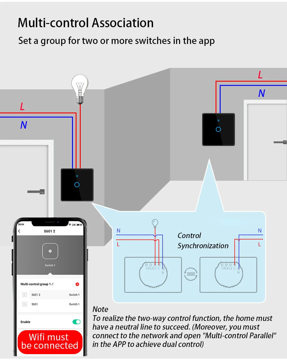 Tuya EWeLink EU Smart Switch - Voice Control
