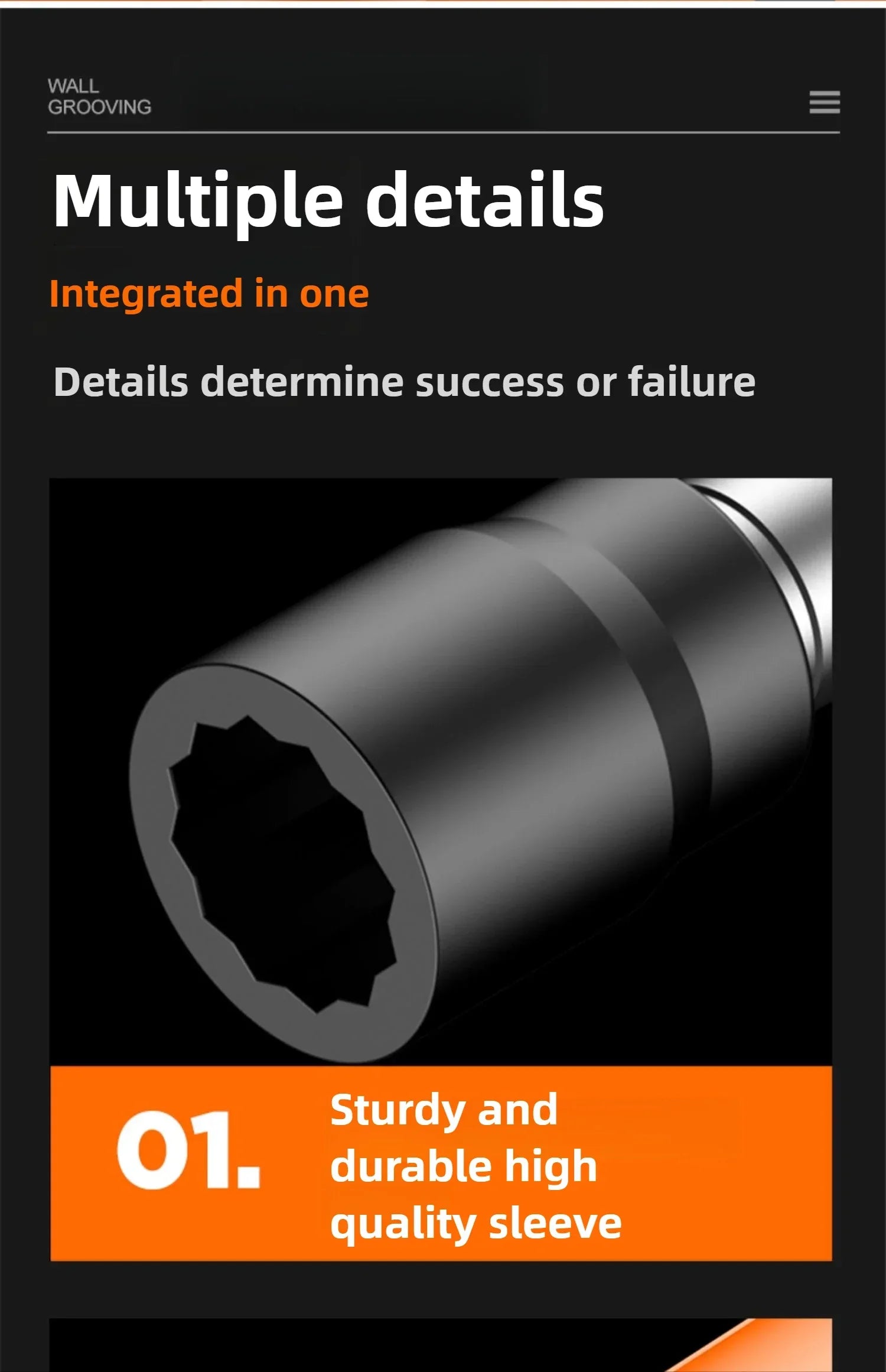 Electric Wrench 220V Plug-in High Power Auto Repair Tower Crane Industrial Grade High Torque Heavy Impact Electric Air Cannon