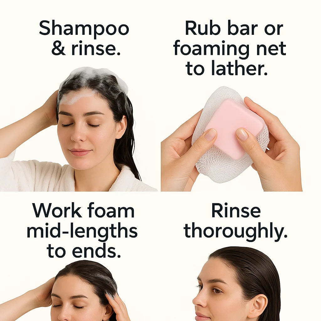 Thanh Dưỡng Tóc Dầu Thầu Dầu 100g Mềm Mượt Ẩm Mịn