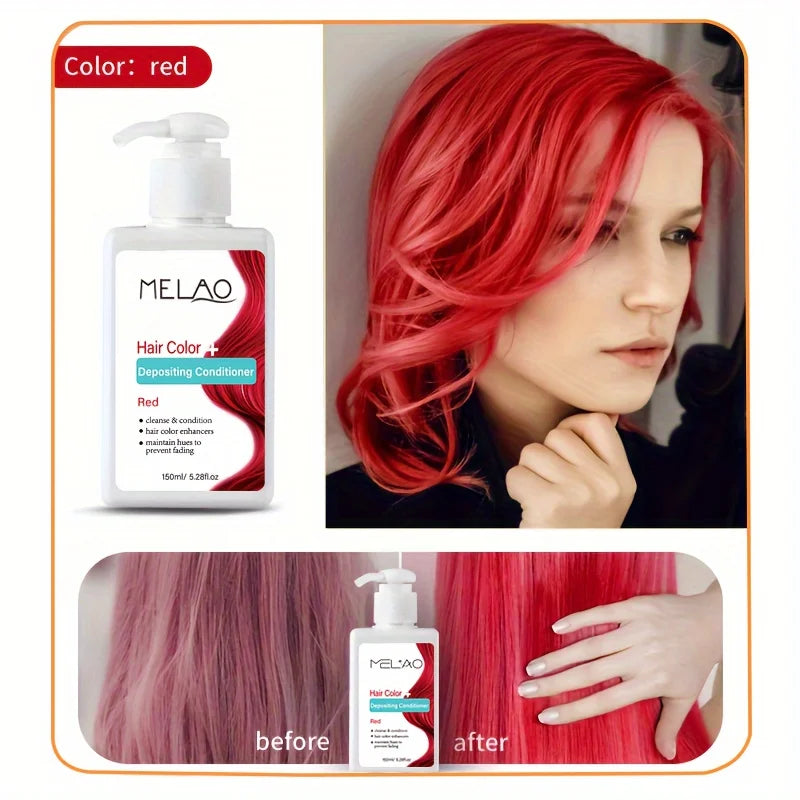 MELAO - Dầu Xả Nhuộm Tóc Bán Vĩnh Viễn, Không Thử Nghiệm ĐV.