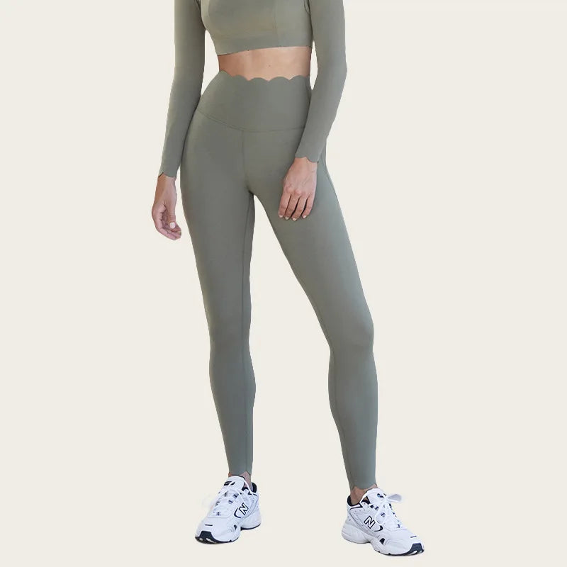 Áo Thể Thao Nữ Ôm Dáng Cổ Vuông Dài Tay Sexy Gym - Daisan Mart