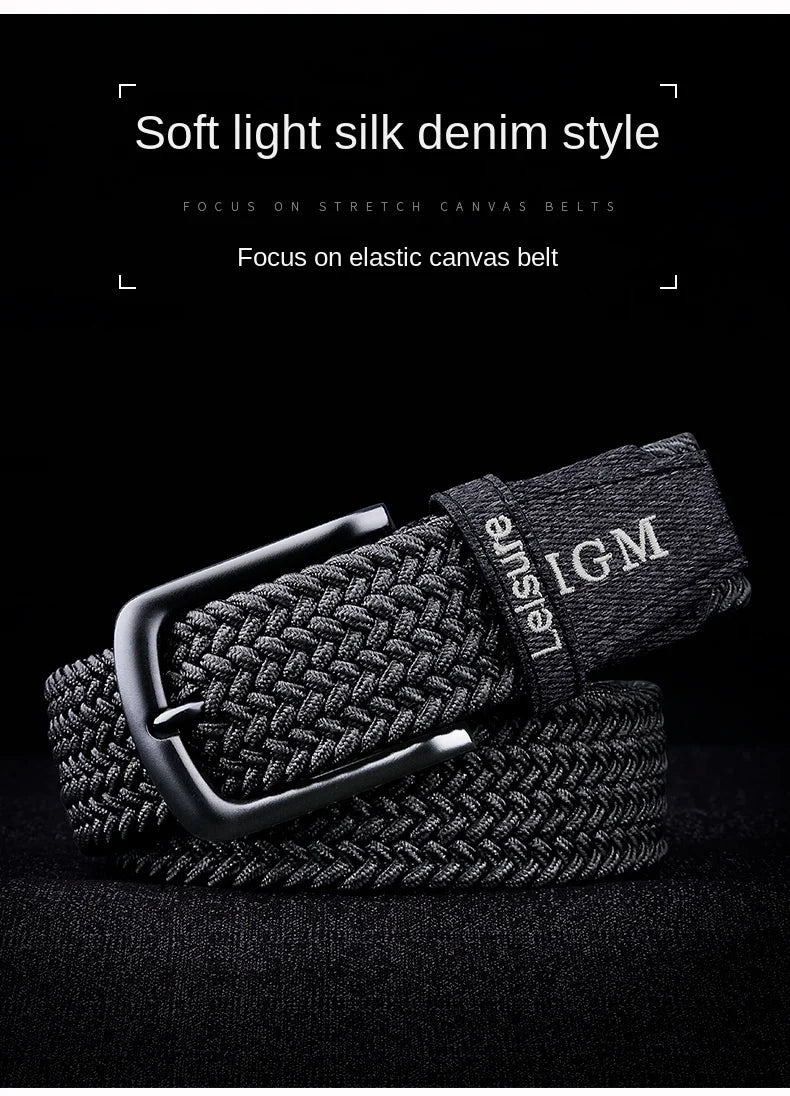 Men's Elastic, Breathable, Multi-Functional Belt