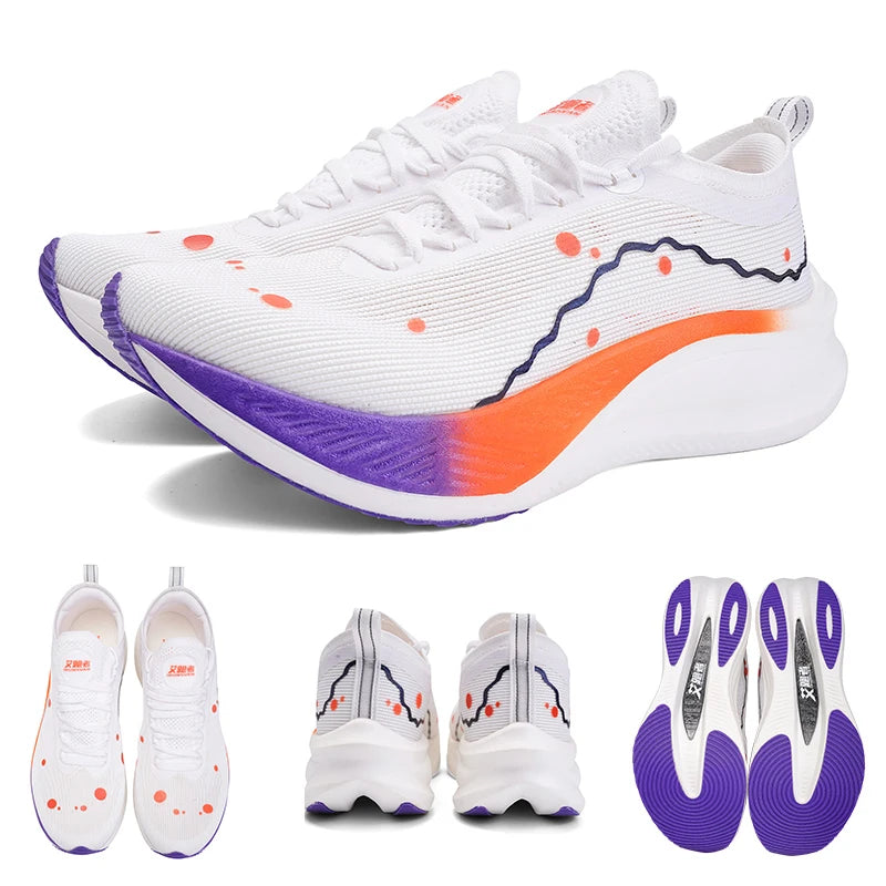 IRUNSVAN Anti-Slip Carbon Running Shoes For Men