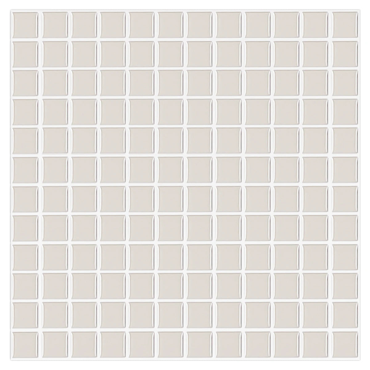 Gạch Dán Tường 3D Xám Nhạt - Vividtiles DIY Nhà Bếp