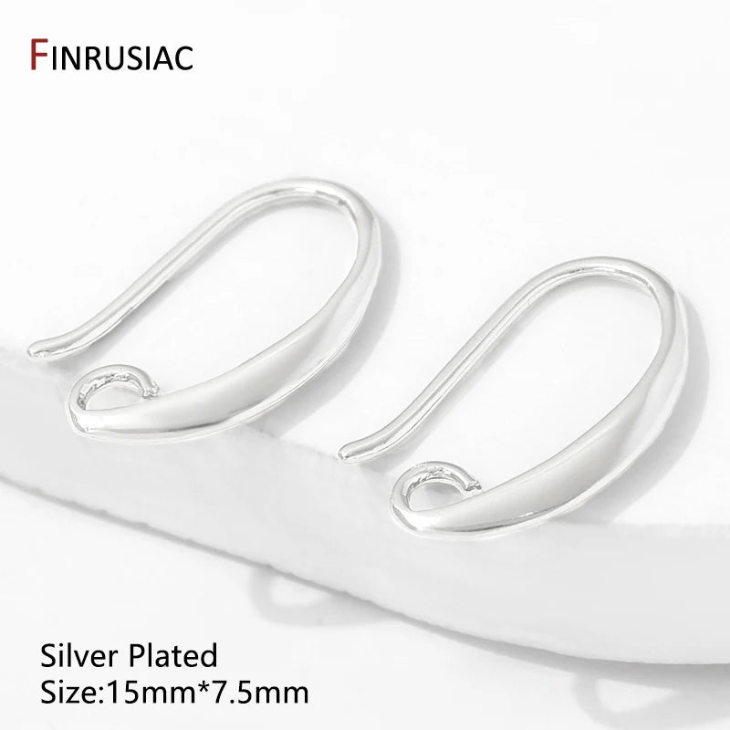 14K Gold Plated Earring Hooks - DIY Jewelry Making Accessories