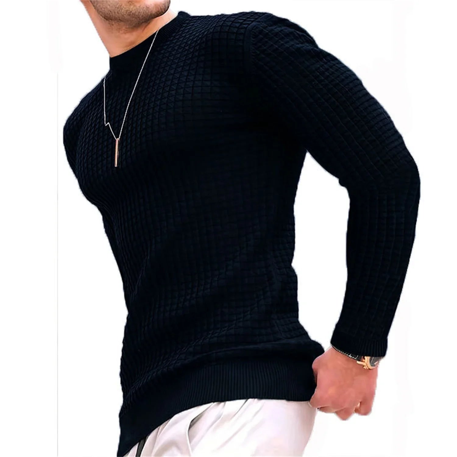 Áo Hoodie Nam Kẻ Sọc Nhỏ Trẻ Trung Ấm Áp - Daisan Mart