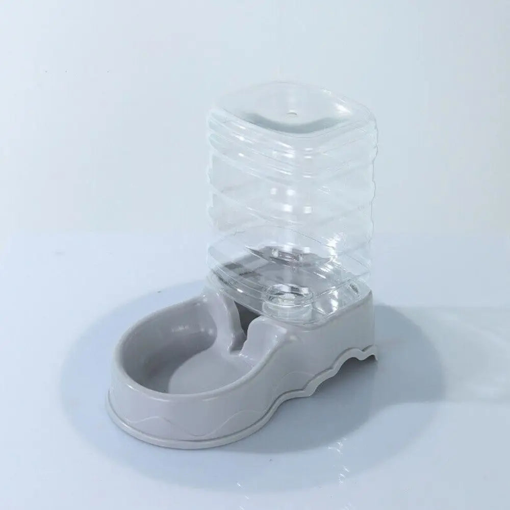 3.8L Automatic Pet Feeder Large Cat Dog Food Dispenser Water Fountain Drink Bowl - Daisan Mart