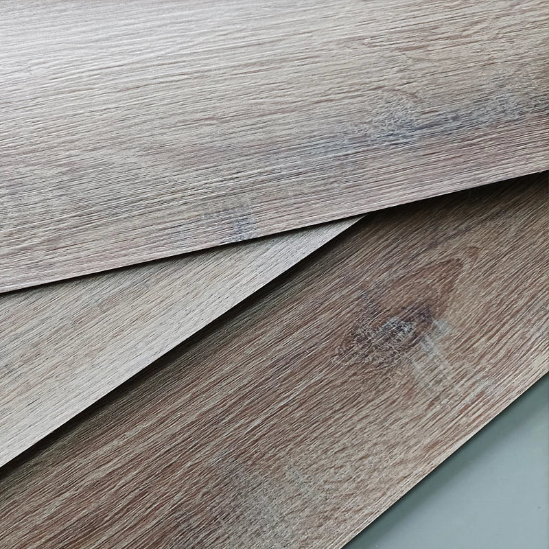 Wood Grain Floor Sticker Nordic Style Foil Bottom Repeated Self-adhesive Waterproof for Living room Toilet Kitchen Home Stickers