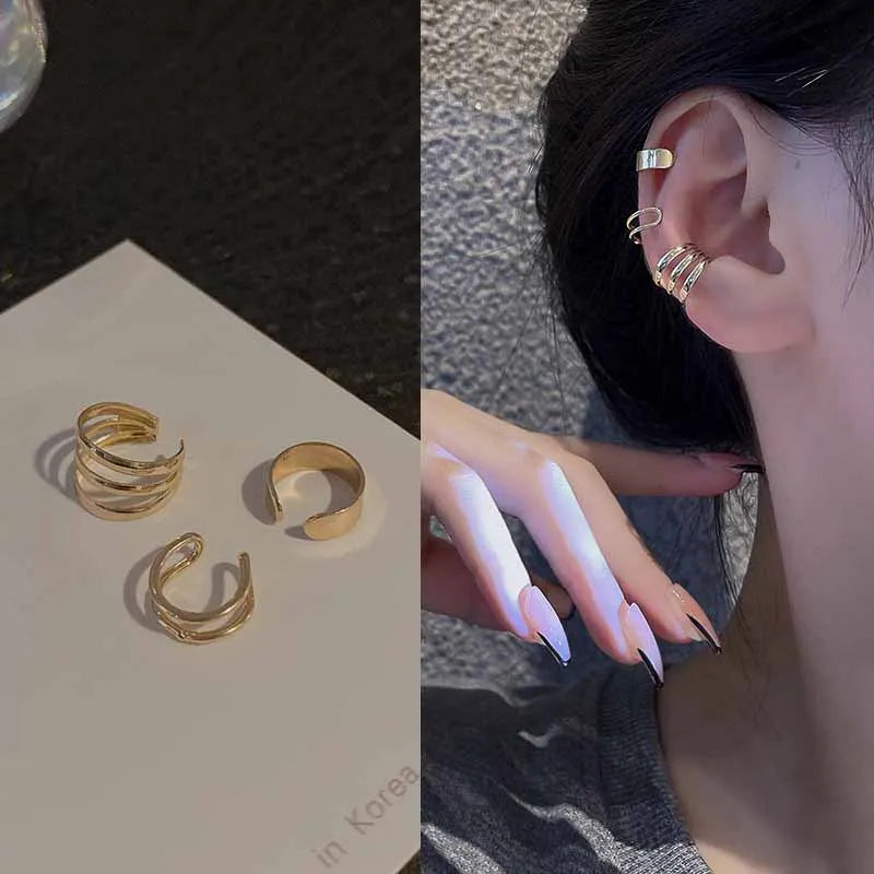 Simple Silver Leaf Clip Earrings No Hole Punch Required