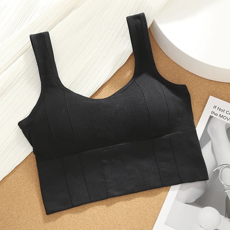 Áo Bra Thể Thao Nữ Chống Mồ Hôi, Đệm, Không Đường May - Daisan Mart