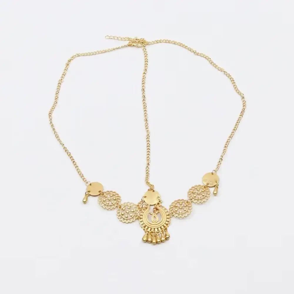 Dây Cài Đầu Boho Cổ Điển - Trang Sức Cưới Ấn Độ