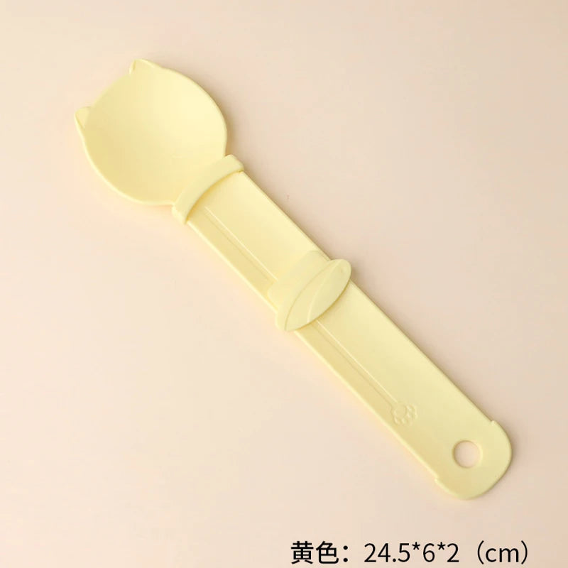 Pet Cat Treat Feeder Nutrient Bar for Cats Squeeze with A Special Spoon Snack Dispenser Cat Supplies Feeding Artifact - Daisan Mart
